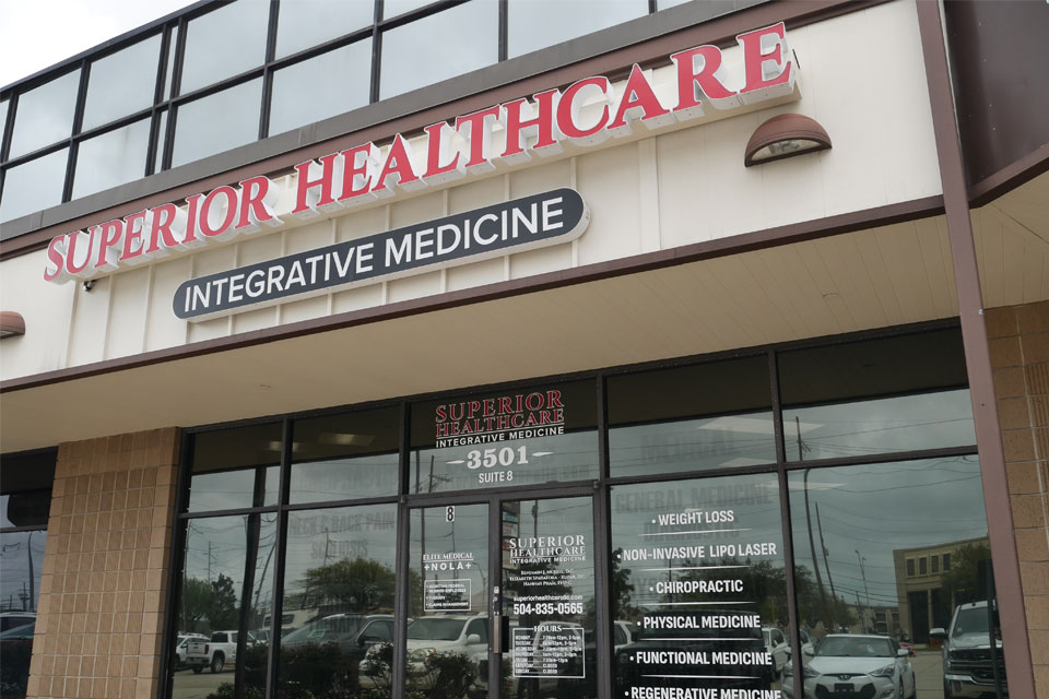 Superior Healthcare, the integrative medicine and chiropractor in Metairie, LA